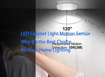 חיישן תנועה של ארון LED - מדוע זו הבחירה הטובה ביותר עבור תאורת הבית שלך