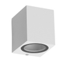 Gaya Modern Sederhana GU10 Aluminium Satu Tempat IP65 Luar Ruangan Bentuk Bulat Lampu Dinding Nordic IP65 Downlight Perlengkapan Produsen Lampu TS12SB-1