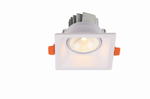 White 5W Plastic COB LED Ceiling Light