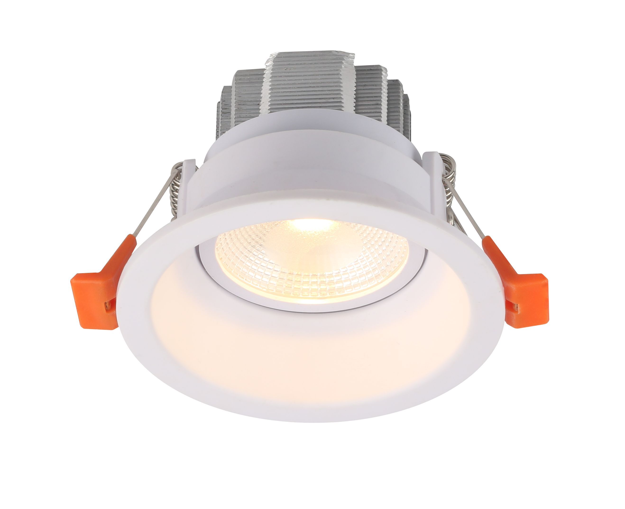 White 8W Cast-Aluminium COB LED Ceiling Light