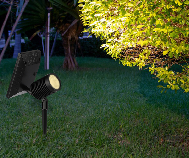 European adjustable ground waterproof IP65 outdoor garden led solor light