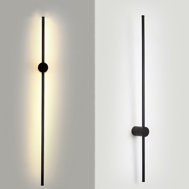 Oteshen Waterproof IP20 Minimalist Wall Light Indoor Modern Creative Personality LED Long Line Wall Light
