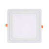 ขายร้อน 3 + 3w สีคู่แผงไฟ RGB เพดานสแควร์ไฟ Led ในร่ม