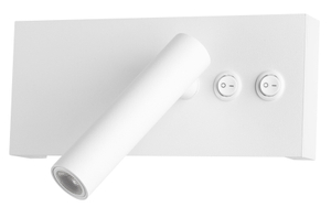 Đ&egrave;n tường đọc s&aacute;ch ngang Led tốt nhất của Vương quốc Anh c&oacute; n&uacute;t chuyển đổi LBD8010-8