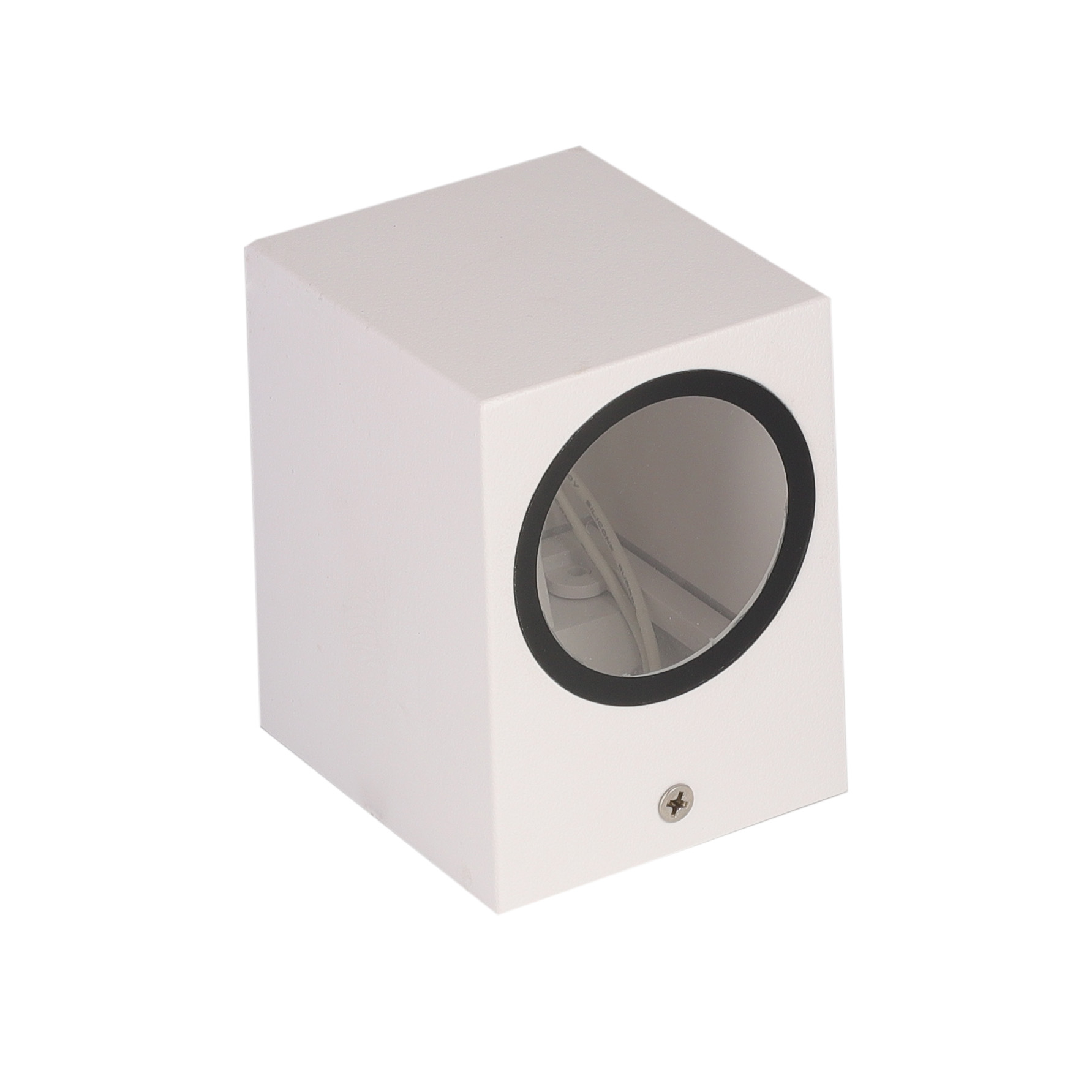Modern Simple Style GU10 PC One-spot IP65 Udend&oslash;rs rund form Nordic Wall Light IP65 Downlight armatur producent TS127S-1