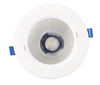 Gratis Desain Baru 6W Aluminium ABS Besi Plastik COB LED Downlight