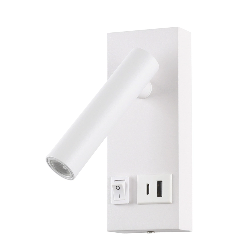 Lampka do czytania LED z portem ładowania USB typu C LCG1210FC