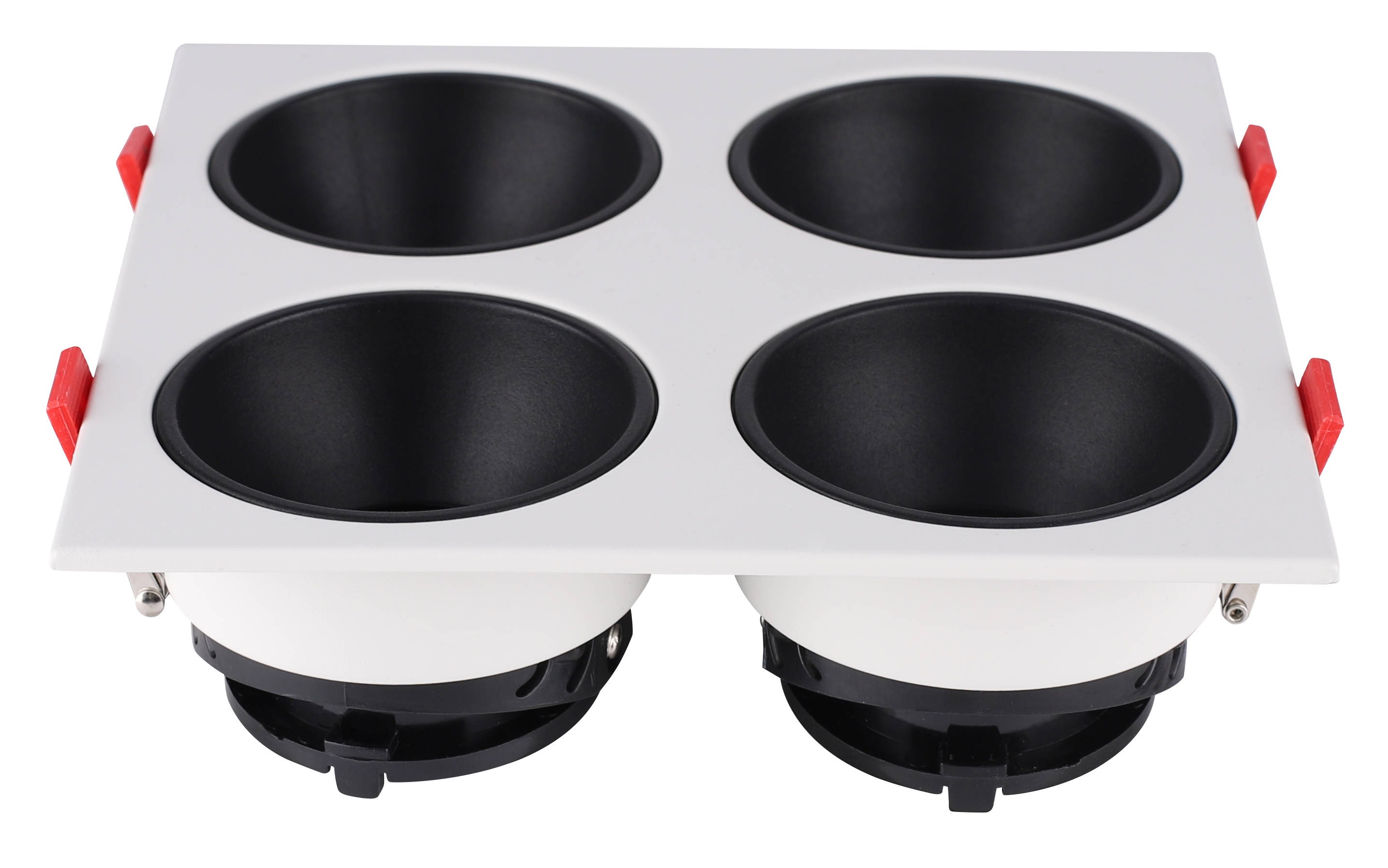 China Factory Downlight Fixture Black And White Color Downlight Fixture 