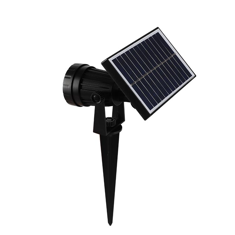 New Upgraded waterproof IP65 decorative garden solar powered spike light outdoor patio pathway landscape led solar lamp ABS body