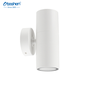 TS10-2 Up and Down Light IP65 GU10 PC Material Outdoor Wall Lamp Fixt
