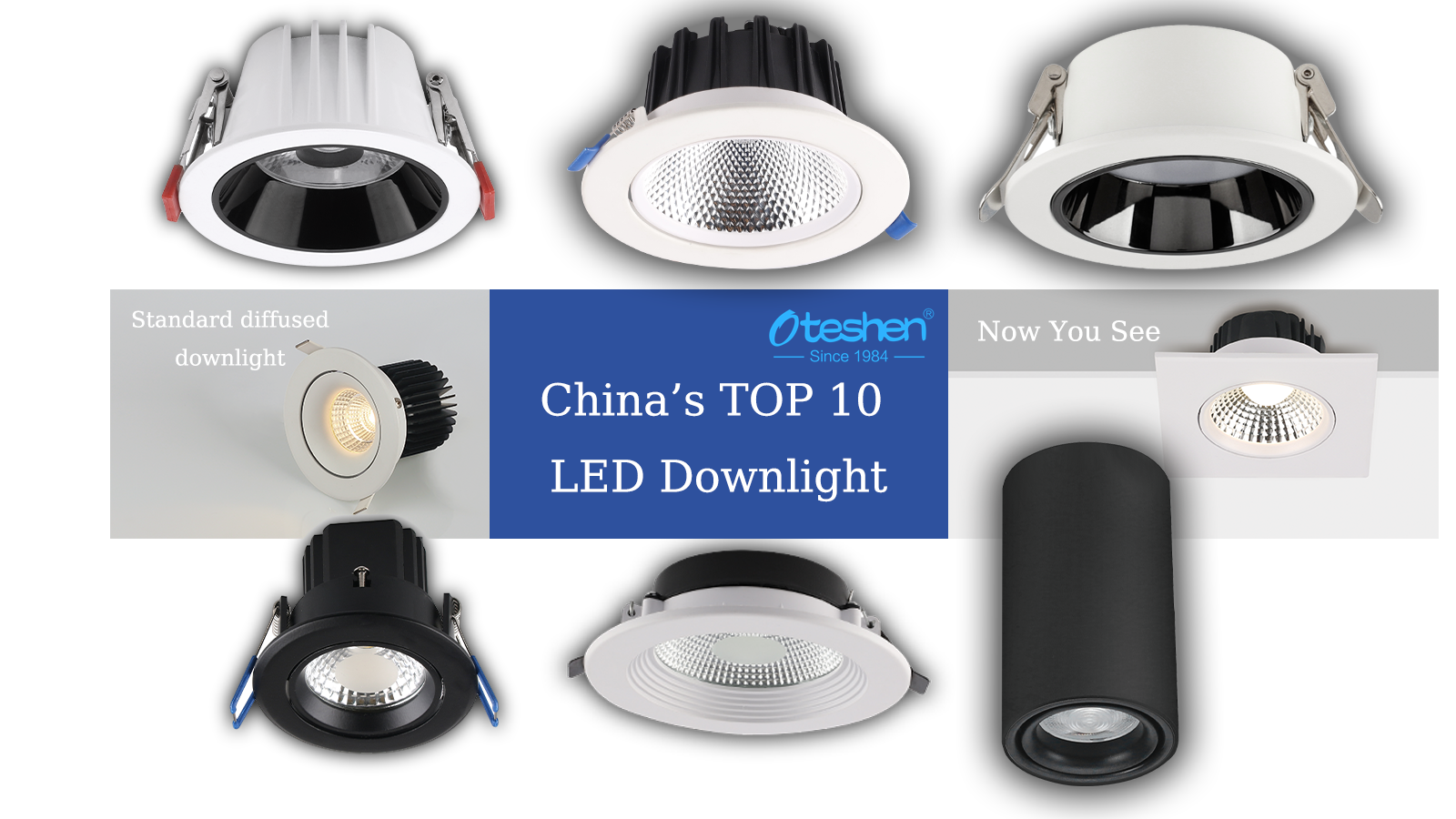 The Lighting Outlets Top 10 Downlights Ċina