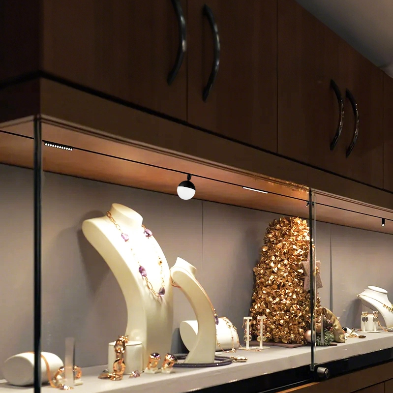 商场黄金珠宝柜台什么样的照明显色性较好？