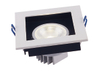 백색 검정 8W 16W 24W 플라스틱 COB LED 천장 조명