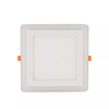ขายร้อน 3 + 3w สีคู่แผงไฟ RGB เพดานสแควร์ไฟ Led ในร่ม