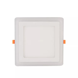 Hot Selling 3+3w Double Color Panel Light RGB Ceiling Square Indoor Led Panel Light