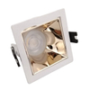 Kwadru Daqs L-Aħjar Bejgħ Recessed LED Downlight Fixture GU10 LED Downlight Fixture 