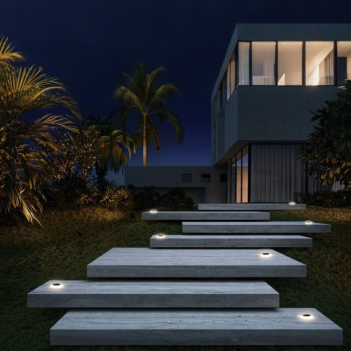 哪些设计缺陷会导致户外景观灯、水池灯和吸顶灯存在严重的触电风险？