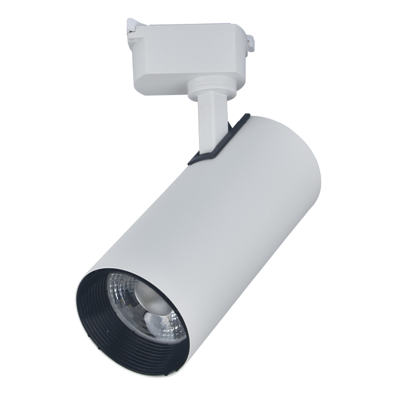 LDG2120 高品质银铝 15W 上下旋转可调 COB Led 轨道灯