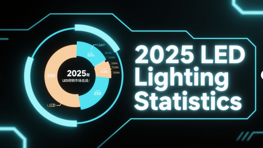 2025年LED照明统计：未来商业和工业LED照明趋势