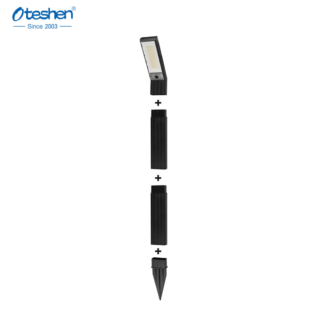 SL1930 RGB 3CCT LED արեւային լույսի բացօթյա LED IP65 Անջրանցիկ արեւային լույսի դեկորատիվ այգի լուսավորություն