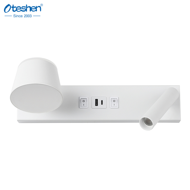 LED 床头阅读灯带 USB Type-C 充电 360&deg; 可调角度防眩光设计 LCG4010FC-9