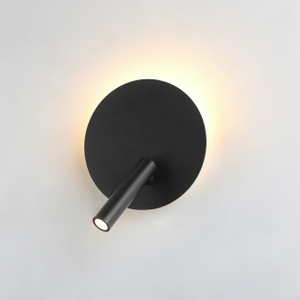 Luz de parede dupla fonte de luz LED para leitura de cabeceira - Oteshen LBD6650-8 8W arandela girat&oacute;ria