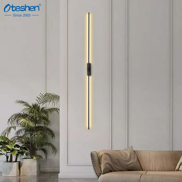360&deg; 회전 가능한 긴 선형 LED 벽 조명 - Oteshen LBD43060-8 LBD43100-15 LBD43120-15