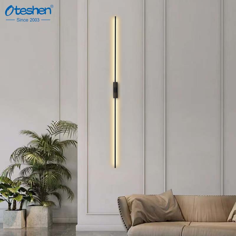 Lampu Tembok LED Linear Panjang 360&deg; sing Bisa Diputer - Oteshen LBD43060-8 LBD43100-15