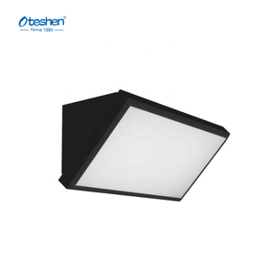 12W & 20W 110&deg; IP65 Ορθογώνιο ΦΩΤΙΣΤΙΚΟ ΤΟΙΧΟΥ LED PC με κλίση, Φωτιστικό τοίχου πρόσοψης μονής όψης εξωτερικού χώρου Oteshen LBD0160-12 / LBD0180-20