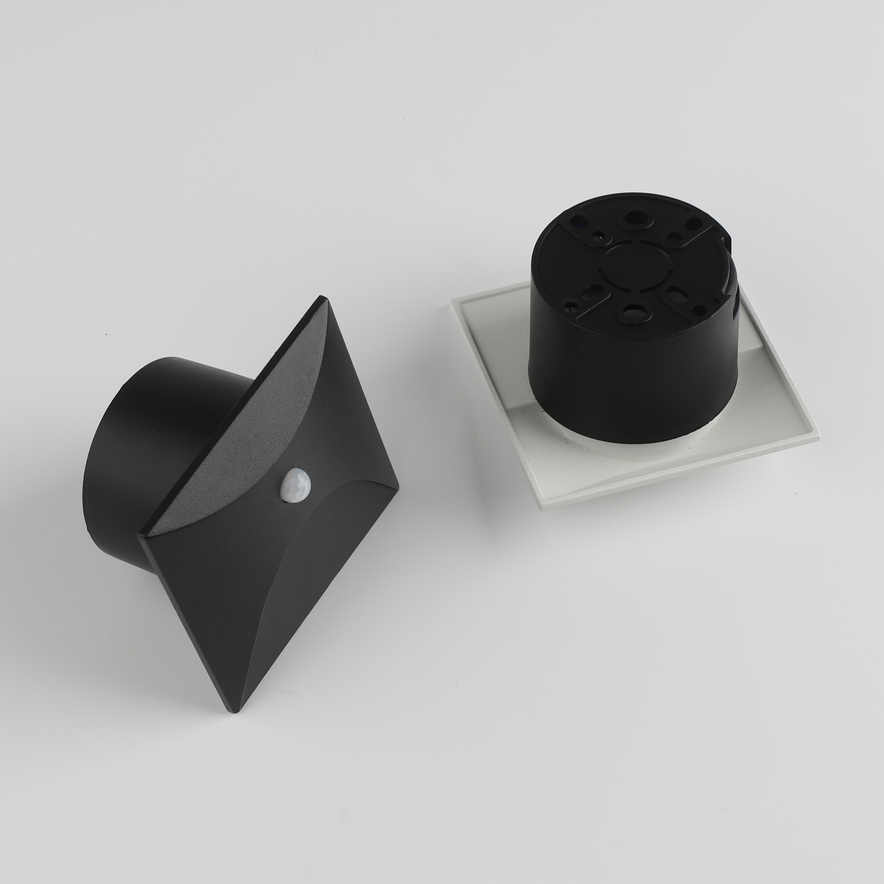 3W IP65 inson infraqizil datchikli LED pog'onali yorug'lik, yumaloq va kvadrat ichki zinapoyaning devor chiroqi - Oteshen LBD21010RR-3 LBD21010SR-3 LBD21010RRP-3 LBD21010SRP-3
