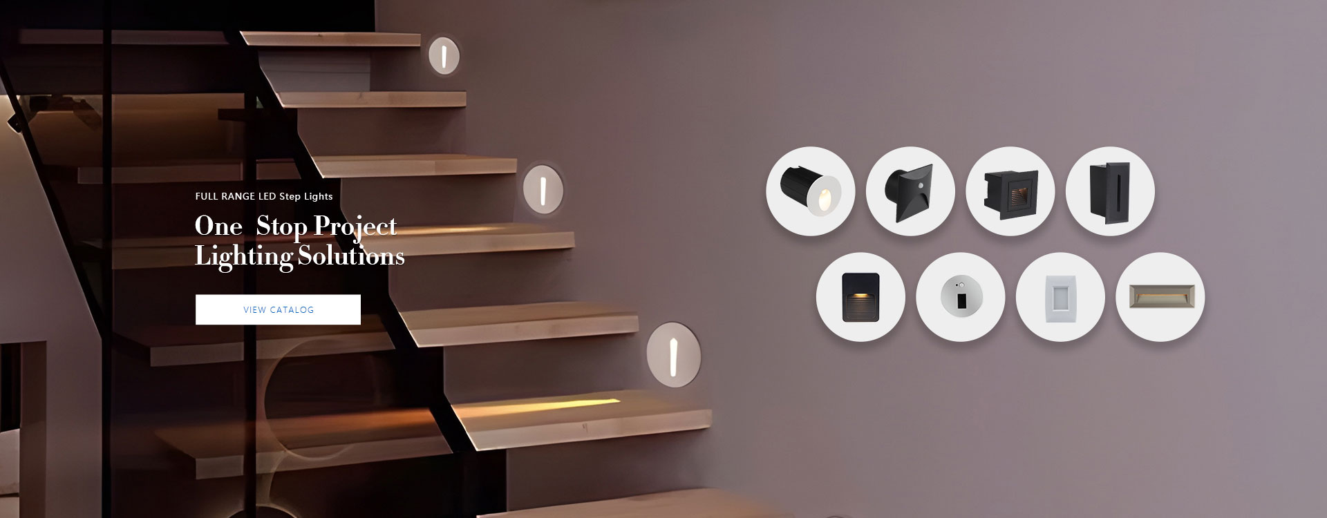 LED-trinlys i fuld r&aelig;kkevidde, one-stop projektbelysningsl&oslash;sning, indend&oslash;rs udend&oslash;rs fors&aelig;nkede trappelys til hotel, indk&oslash;bscenter og g&aring;rdhave