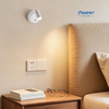 1W 30&deg; 配線不要磁気充電タッチコントロール LED ベッドサイドライト、充電式スティックオン壁読書ランプ Oteshen LBD71010-1