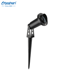 GU10 Perumahan Lampu Spike Aluminium Kosong LDC0620B-MR11 LDC0620-MR11