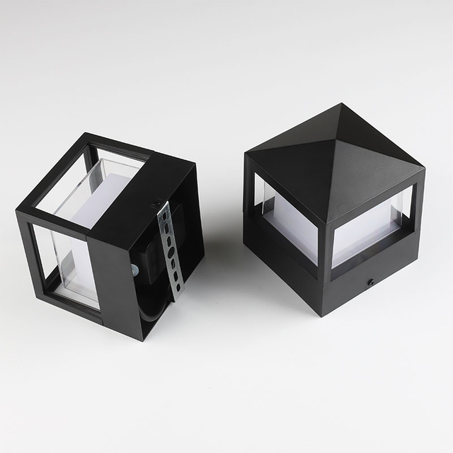 사각 다이아몬드 IP65 방수 LED 실외 벽 및 지상 조명 6W 12W - Oteshen LBD3840-6 LBD3860-12 LBD3840B-6 LBD3860B-12