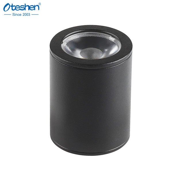 LTD1220-3 3W mini surface mount LED downlight black cylinder walang cutout ceiling lamp