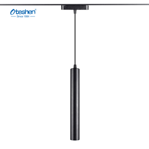 Zwarte cilindervormige magnetische LED hanglamp TX2540S-14 14W 1120lm 30 graden