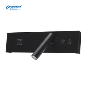 LAMPU SAMPING TEMPAT TIDUR LED Pemasangan di Dinding Dengan Port Pengisian USB LBD8030C-12